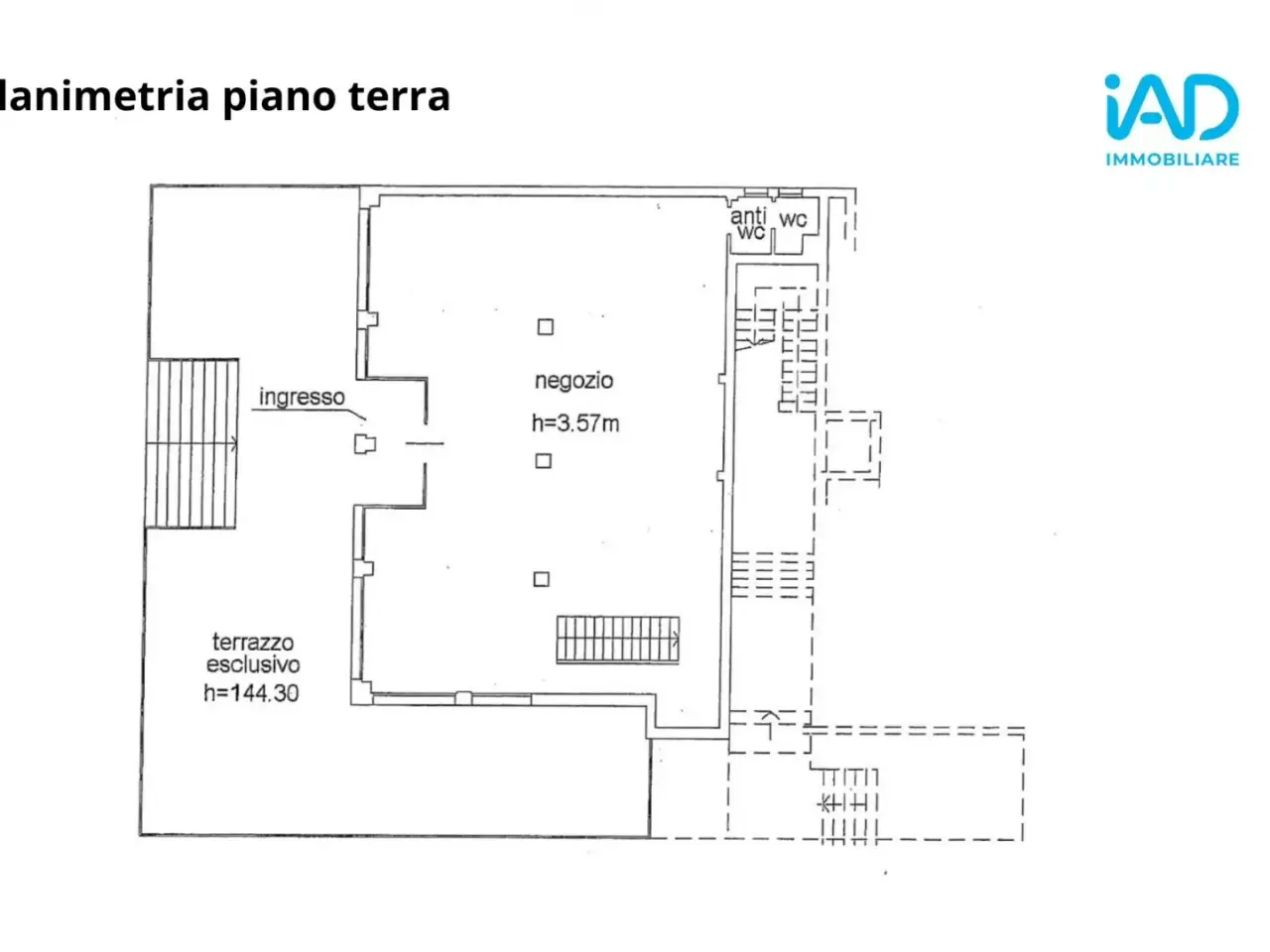 Negozio in Viale Don Giovanni Minzoni 29, Legnago, {3} - Planimetria 1