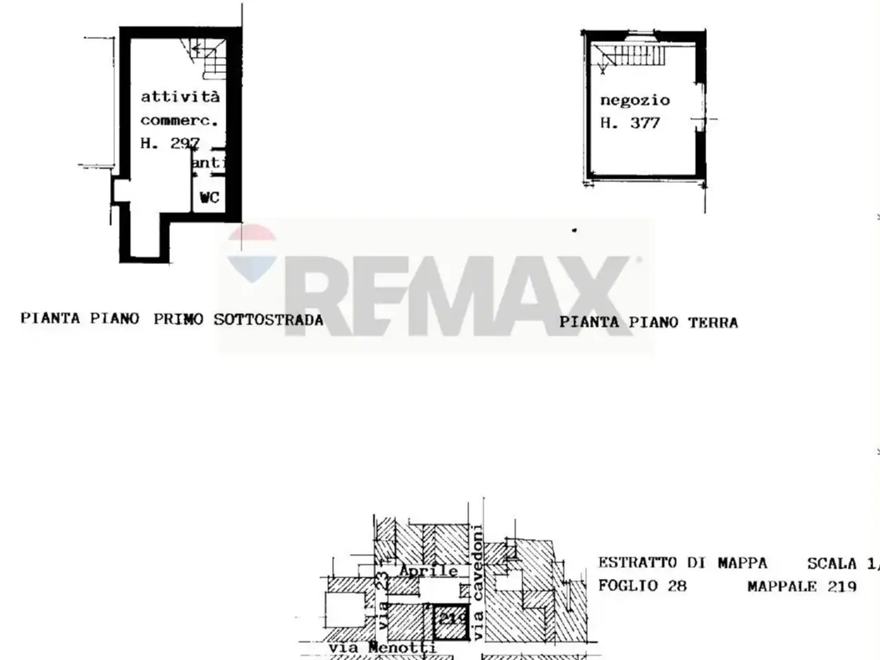 Negozio in Via Cavedoni 5, Sassuolo, {3} - Planimetria 1