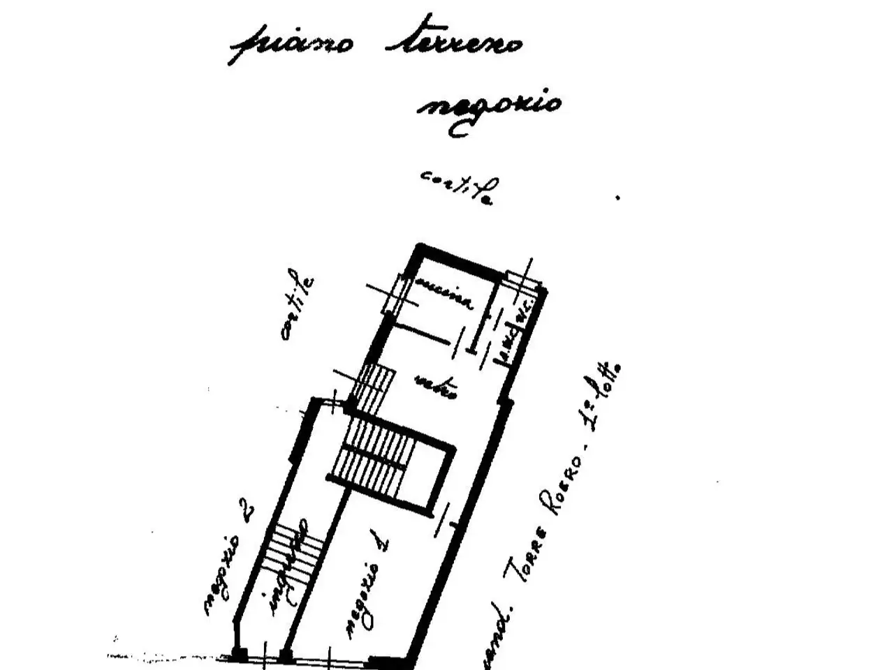 Negozio in Via Roero 15, Asti, {3} - Planimetria 1