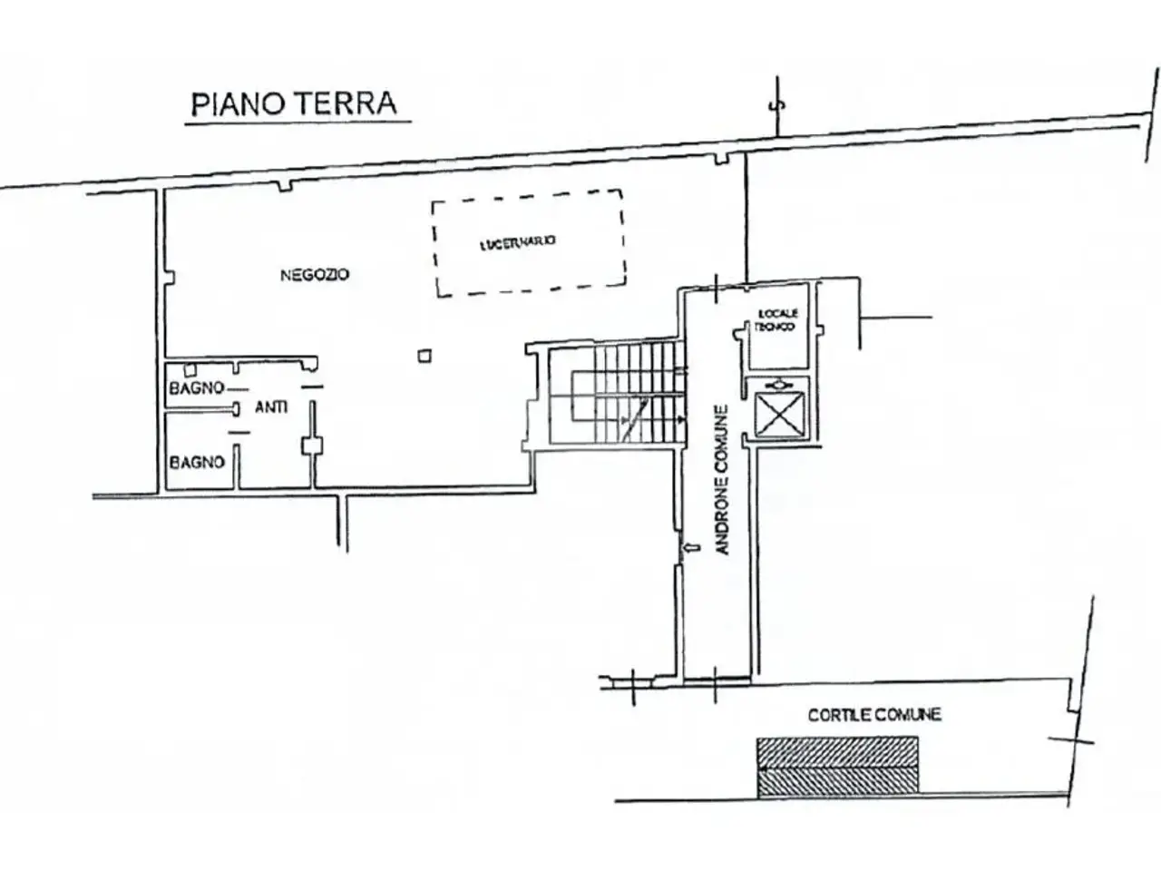 Negozio in Via Gramsci 34, Casalpusterlengo, {3} - Planimetria 1