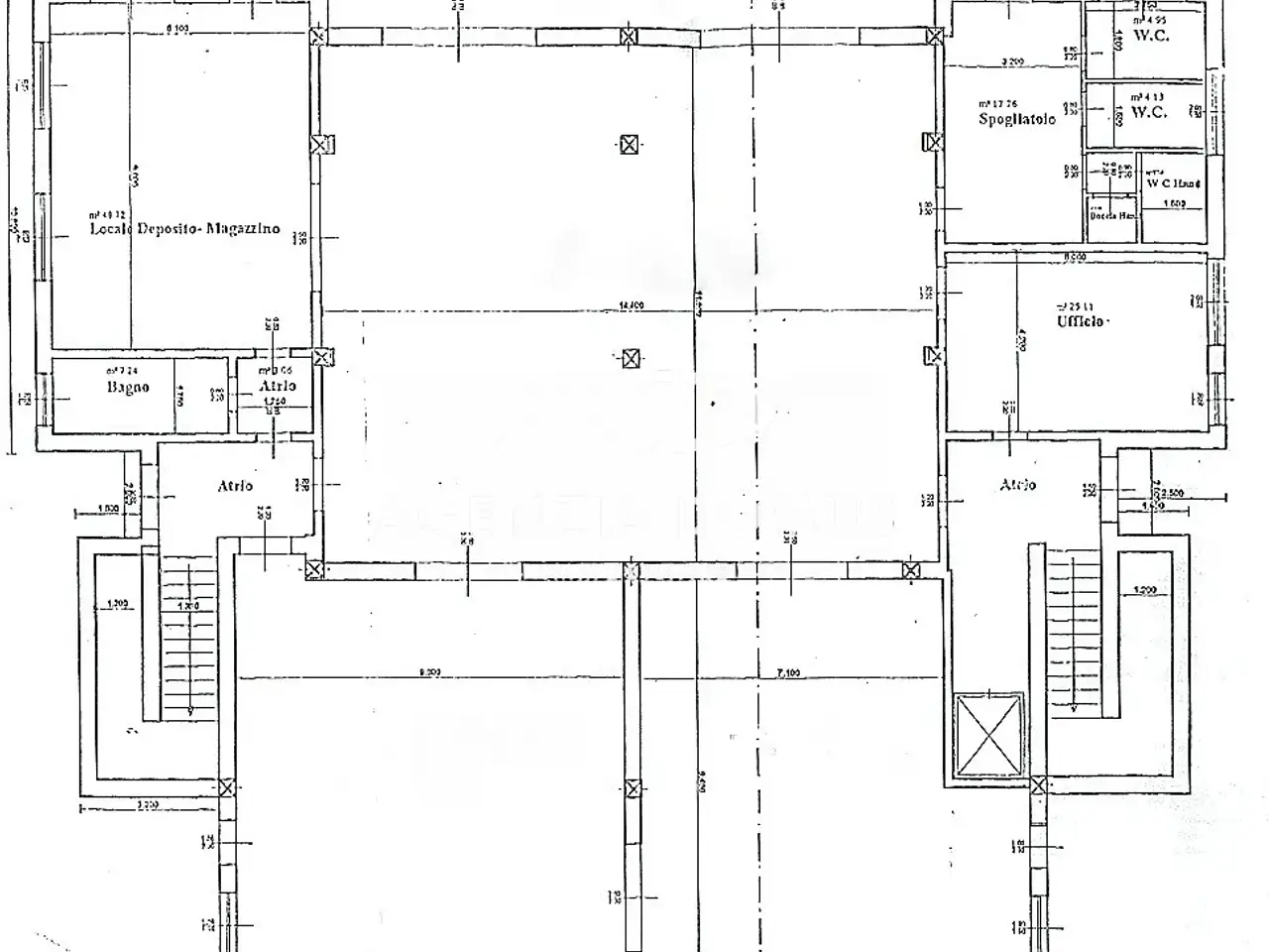 Laboratorio in Via Thomas Edison 32, Taviano, {3} - Planimetria 1