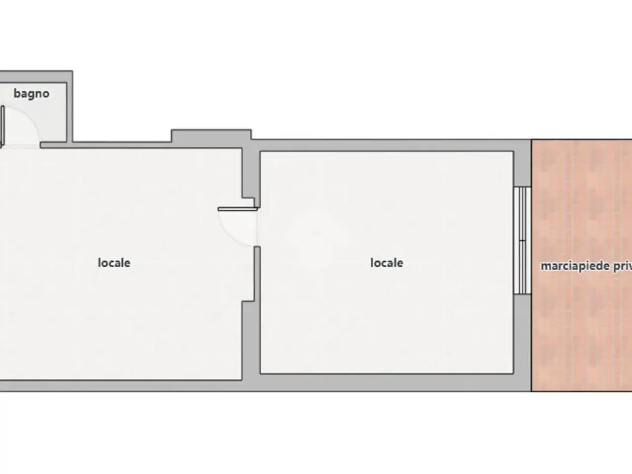 Negozio in Via Vittorio Veneto 56, Curti, {3} - Planimetria 1