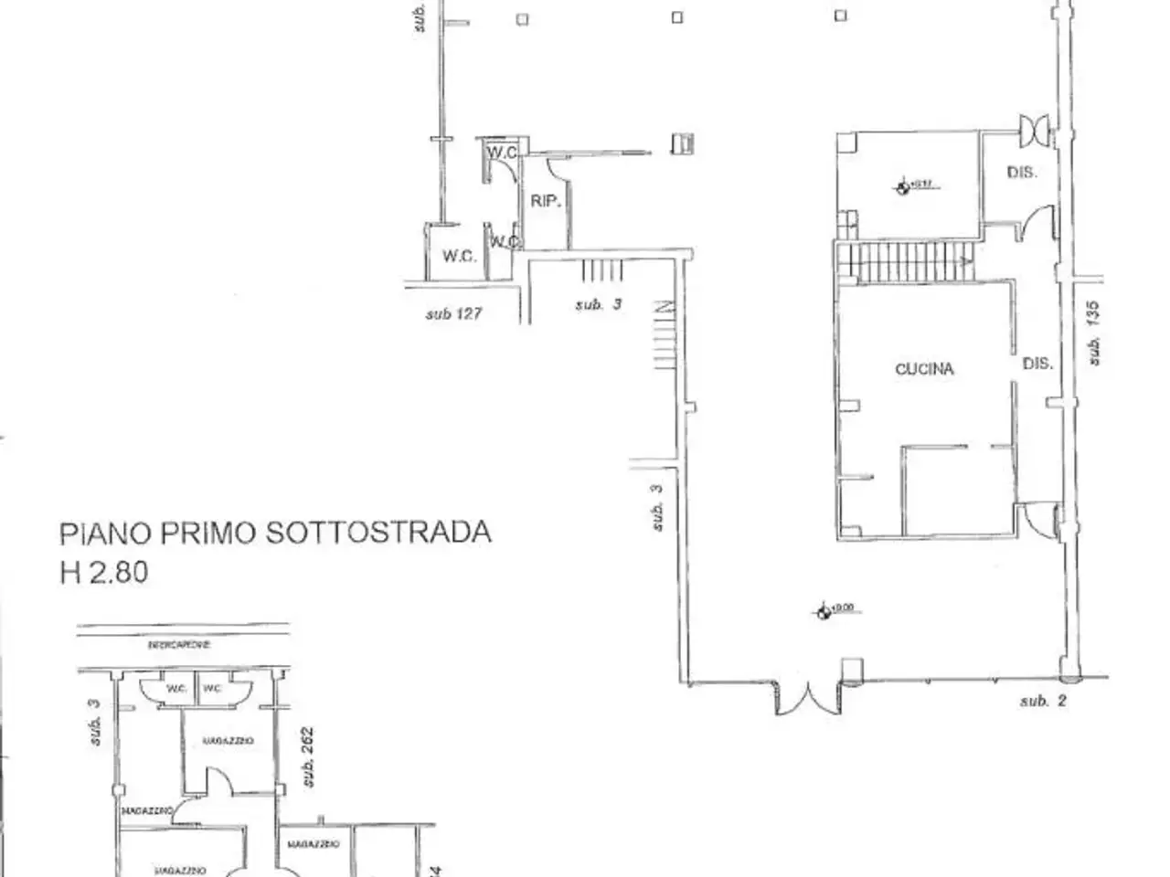 Negozio in Via Luigi Galvani 8, Viterbo, {3} - Planimetria 1