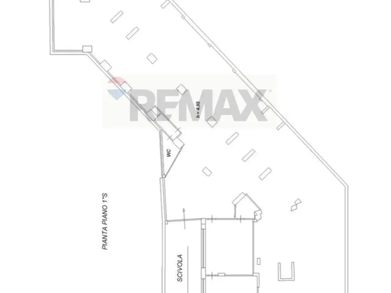 Negozio in Via Giuseppe Patane' 27, Catania, {3} - Planimetria 1