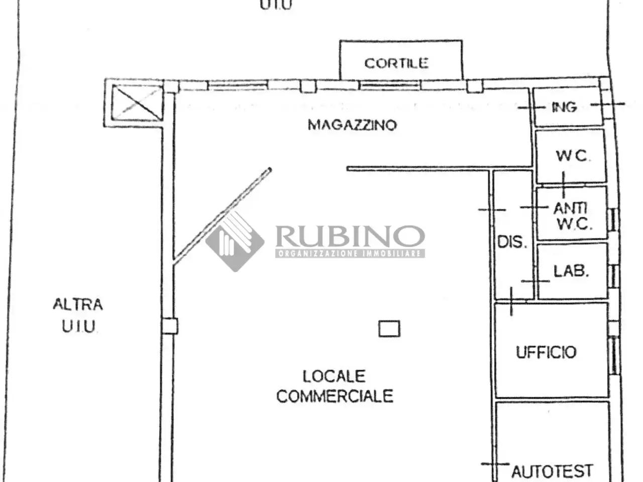 Palazzina commerciale in Via San Pietro 24, Capurso, {3} - Planimetria 1