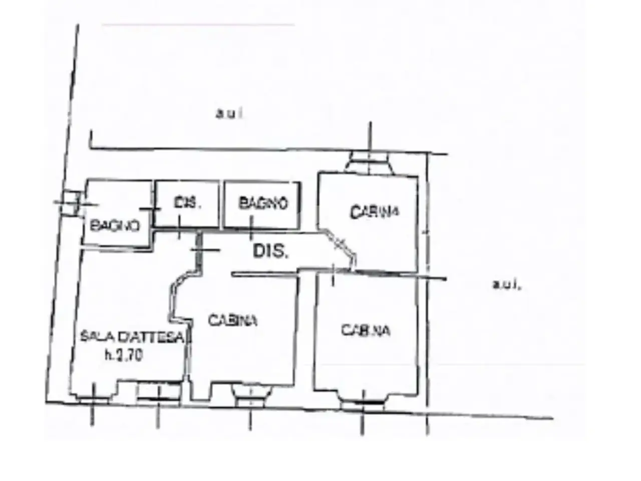 Ufficio in Via San Lorenzo 1, Palosco, {3} - Planimetria 1
