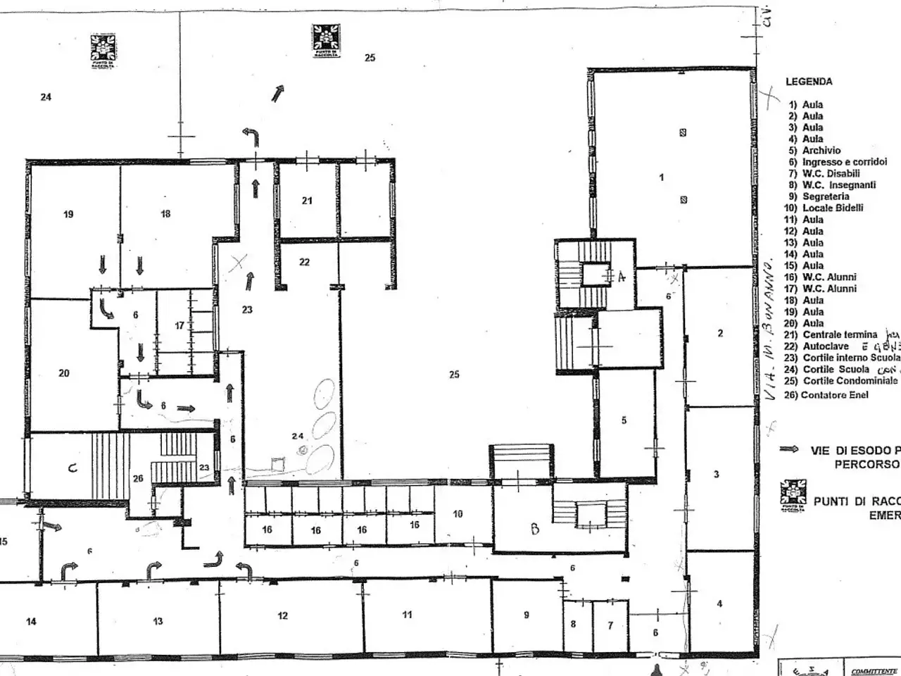 Palazzina commerciale in Via Alessandro Specchi 100, Siracusa, {3} - Planimetria 1