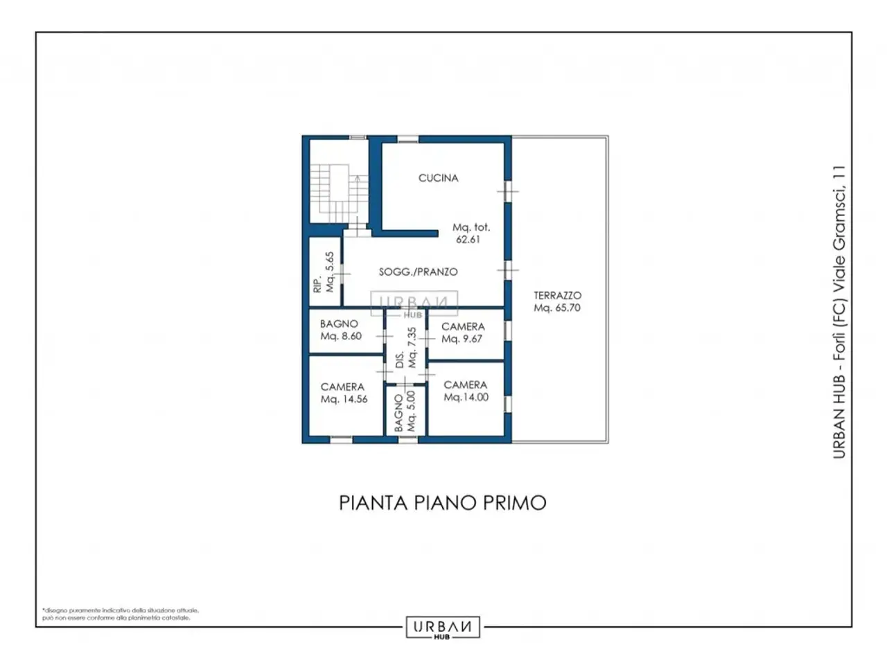 Locale commerciale in , Forli', {3} - Planimetria 1
