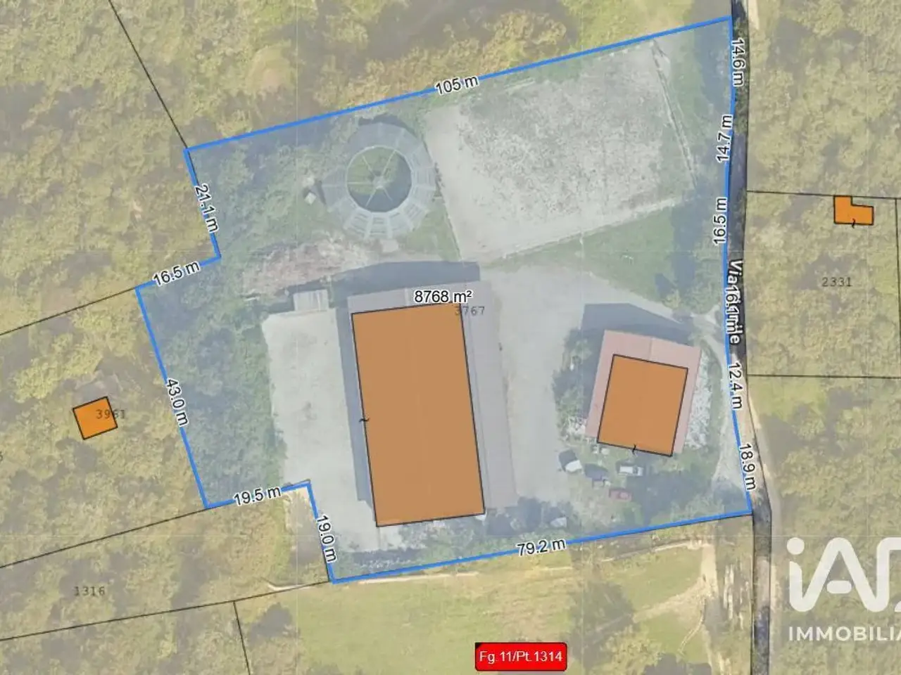 Azienda agricola in Via Fienile 50, Muscoline, {3} - Planimetria 1