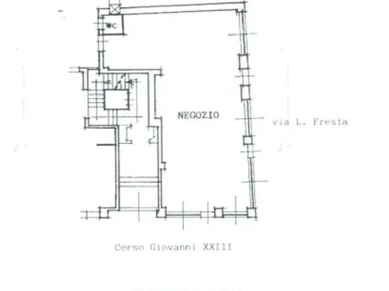 Ufficio in Lungogesso Giovanni XXIII 15, Cuneo, {3} - Planimetria 1
