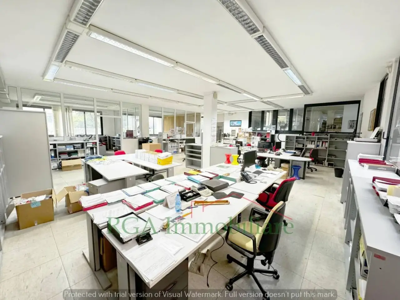 Ufficio in Via Alcide De Gasperi, Azzano San Paolo, {3} - Foto 1