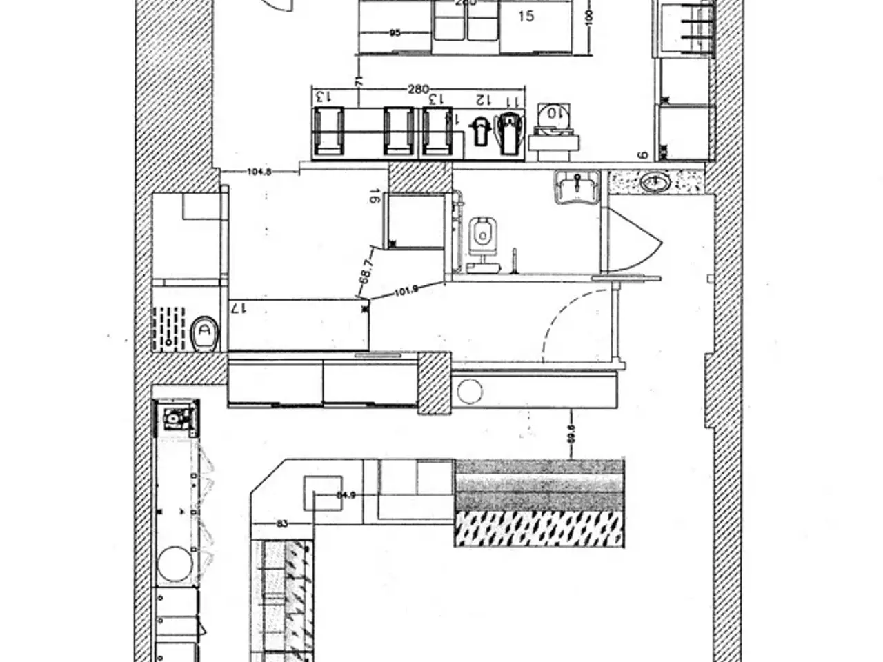 Negozio in Via Sampolo 84, Palermo, {3} - Planimetria 1