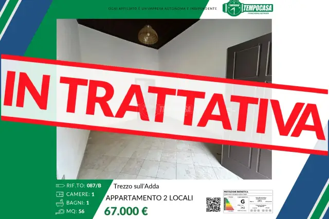 Zweizimmerwohnung in Via Dante Alighieri 39, Trezzo sull'Adda - Foto 1