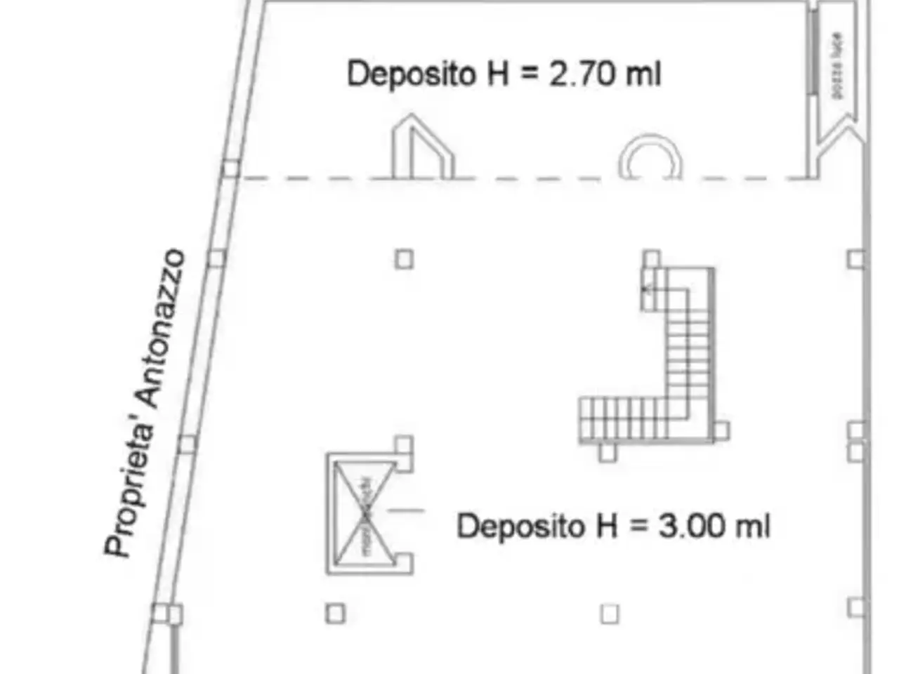 Negozio in Via Regina Margherita 223, Taviano, {3} - Planimetria 1