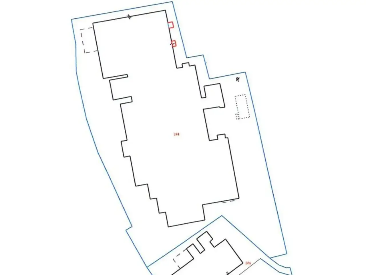 Magazzino in Strada Statale 99, Castell'Alfero, {3} - Planimetria 1