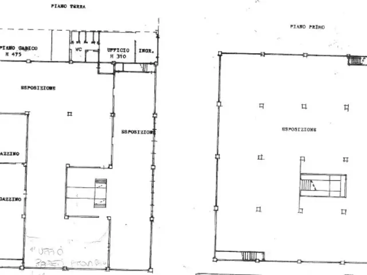 Capannone in Via Colle di Nava 24/a, Magliano Alpi, {3} - Planimetria 1