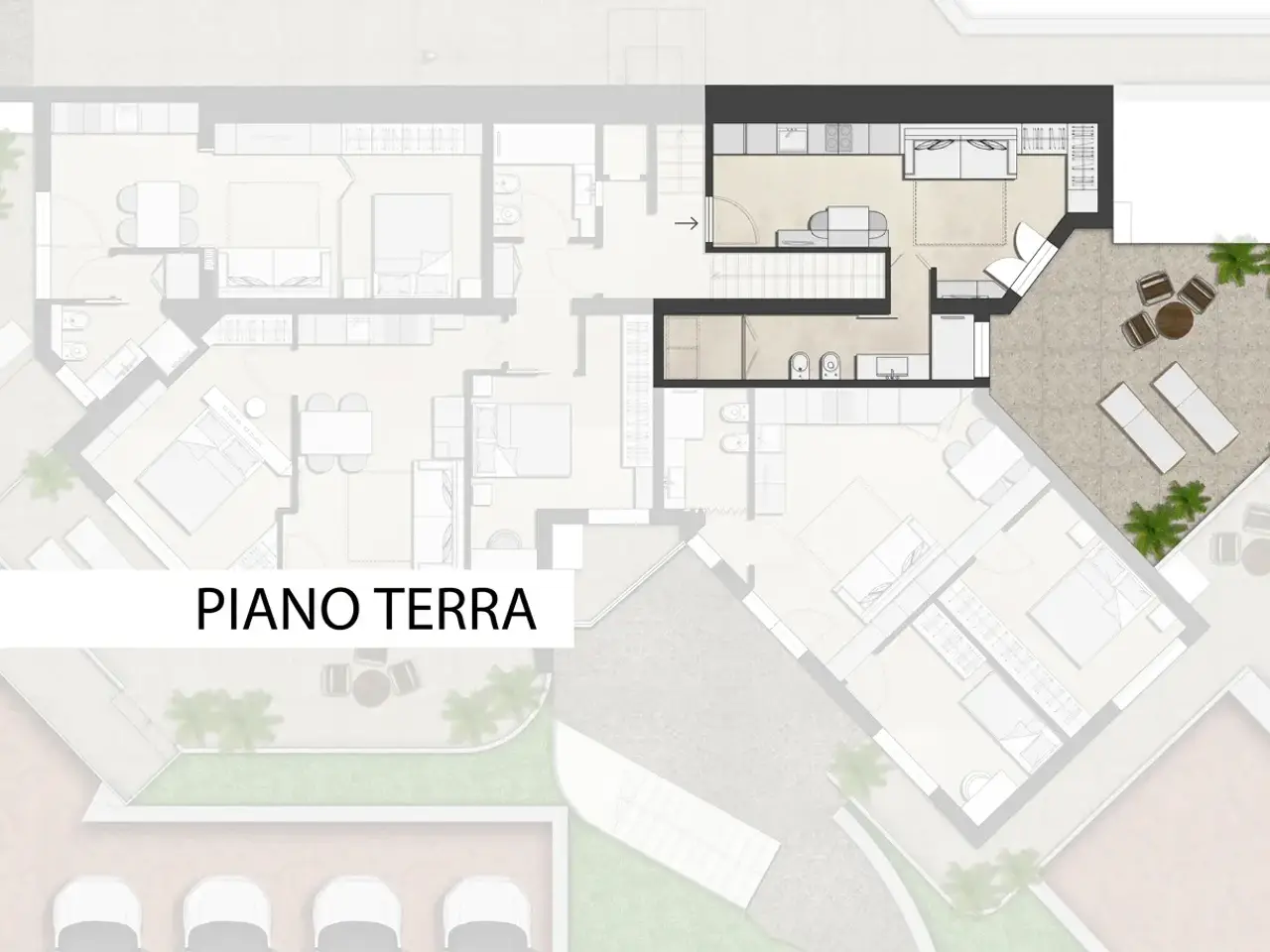 Monolocale in vendita, Via Dolce Colle, Gabicce Mare - Planimetria 1