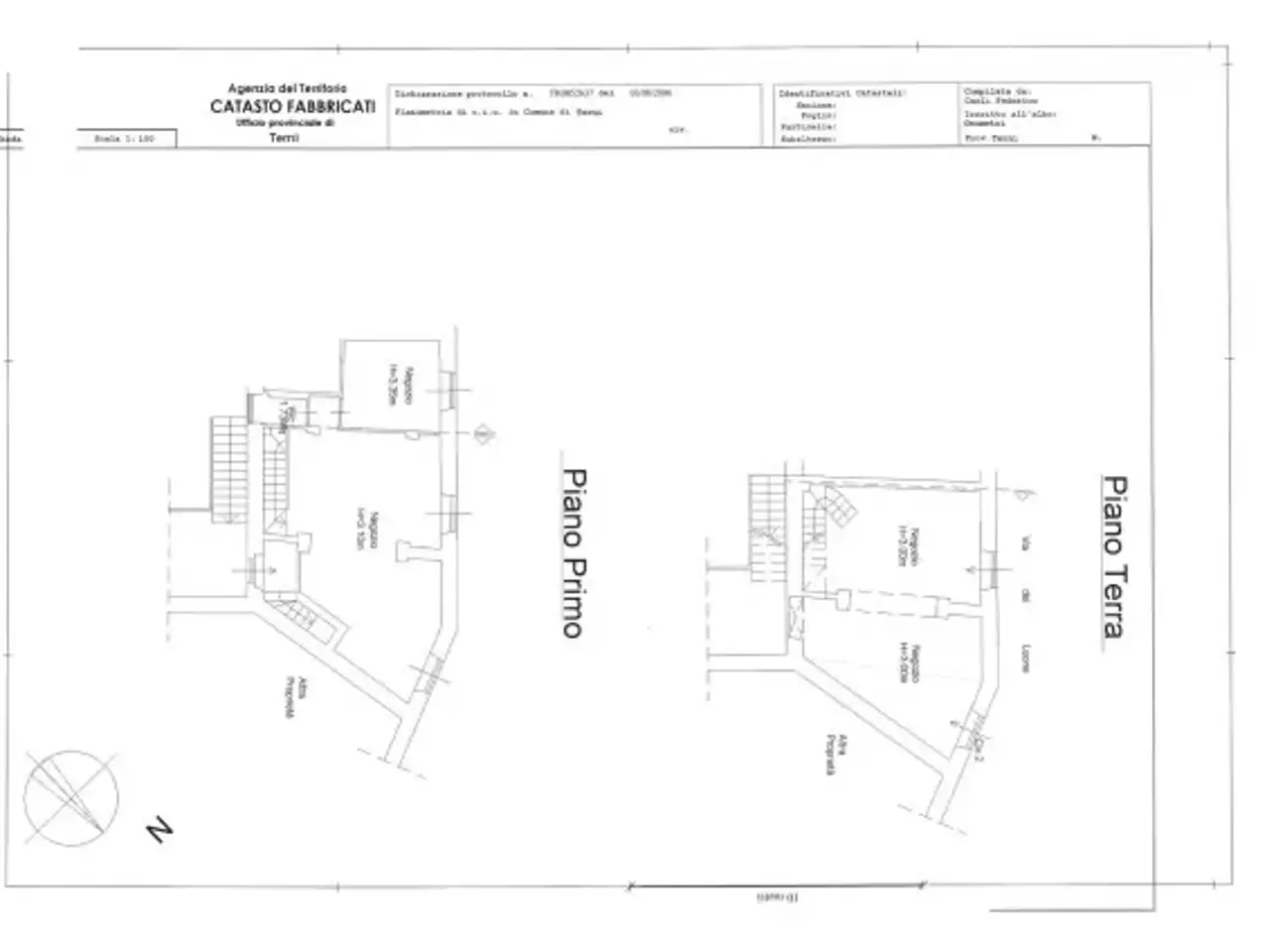 Abbigliamento in Piazza San Francesco, Terni, {3} - Planimetria 1