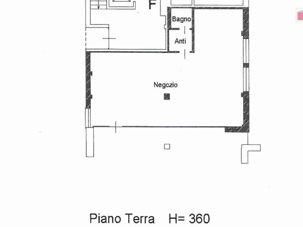 Negozio in , Modena, {3} - Planimetria 1