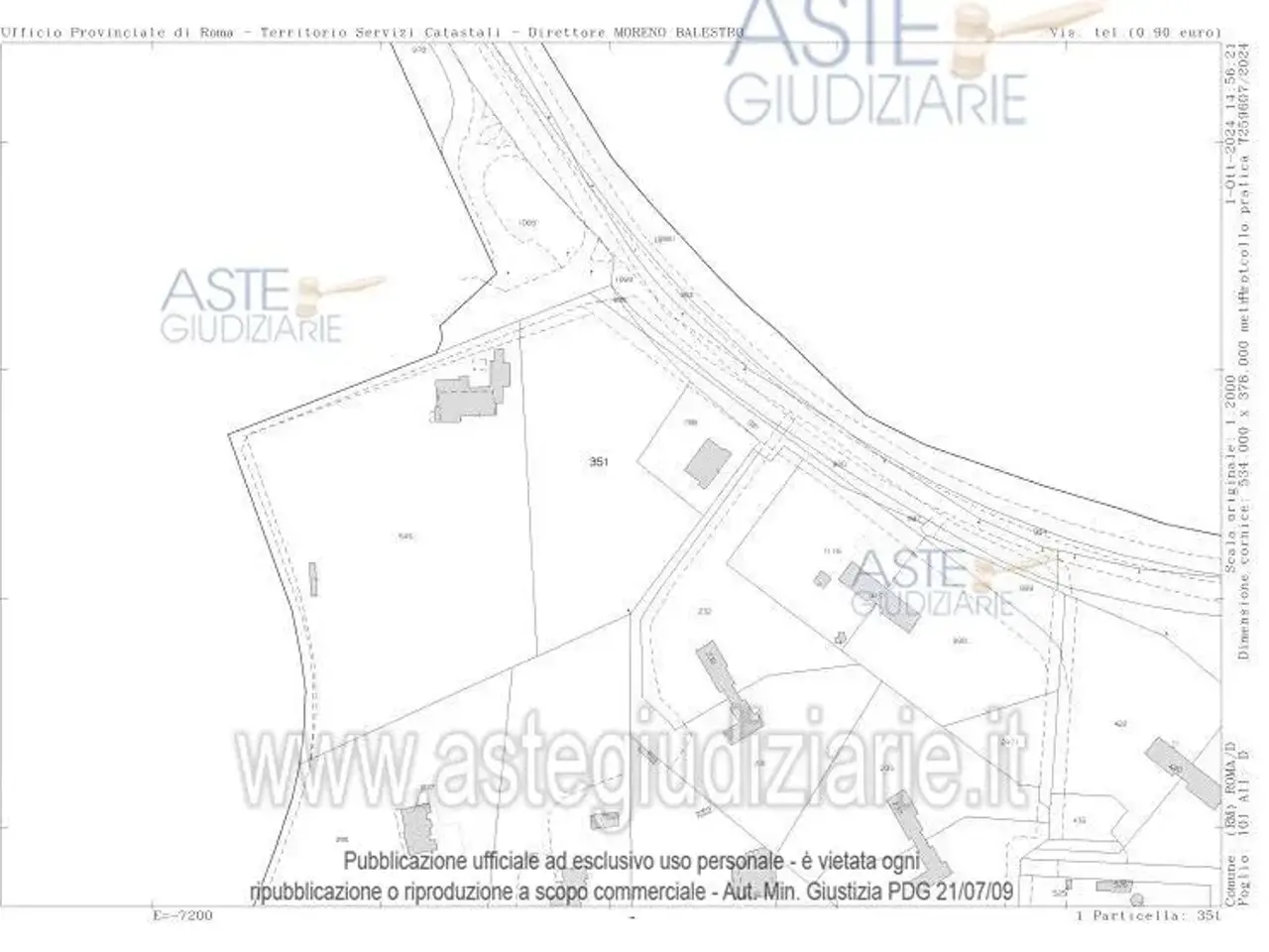 Fabbricato misto in Via del Casale di S. Nicola, 37, 00123 Roma Rm, Italia 37, Roma, {3} - Planimetria 1