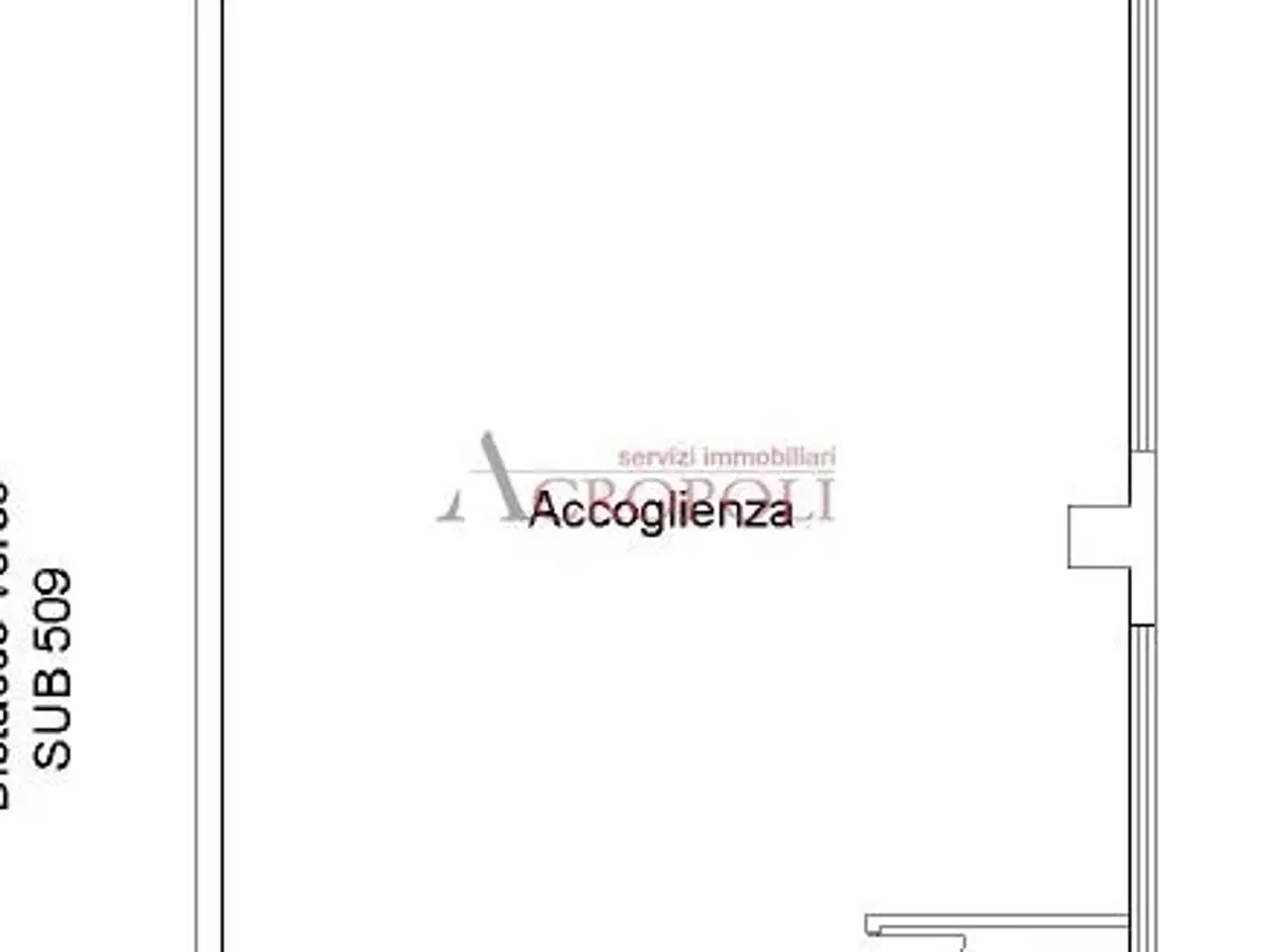 Palazzina commerciale in Via Santa Lucia, Bracciano, {3} - Planimetria 1