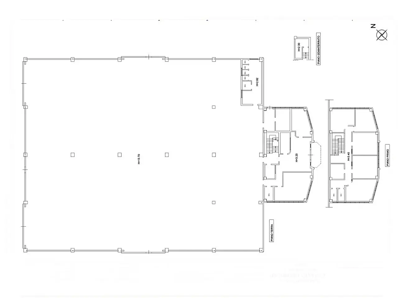 Capannone in Via Grotte di Nottola, 19, 04012, Cisterna Di Latina, {3} - Planimetria 1