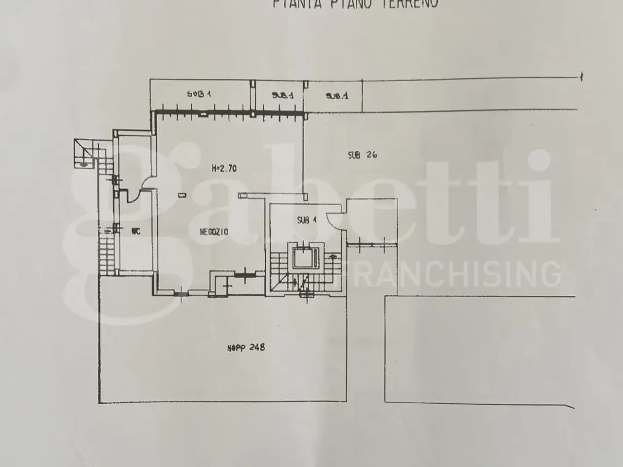 Negozio in Via Sorteni 7, Monza, {3} - Planimetria 1
