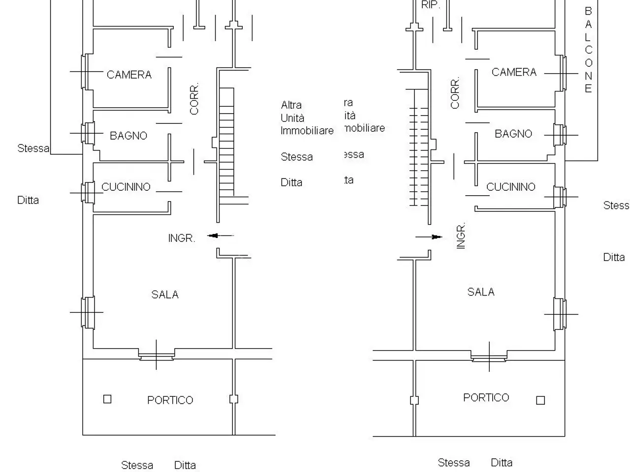 Negozio in Via Caluso, Mazze', {3} - Planimetria 1