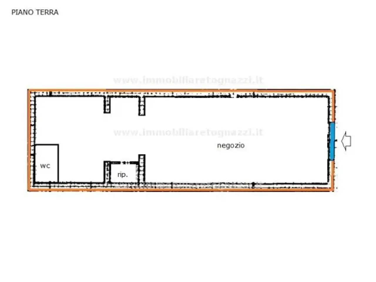 Negozio in Zona Centro, Certaldo, {3} - Planimetria 1