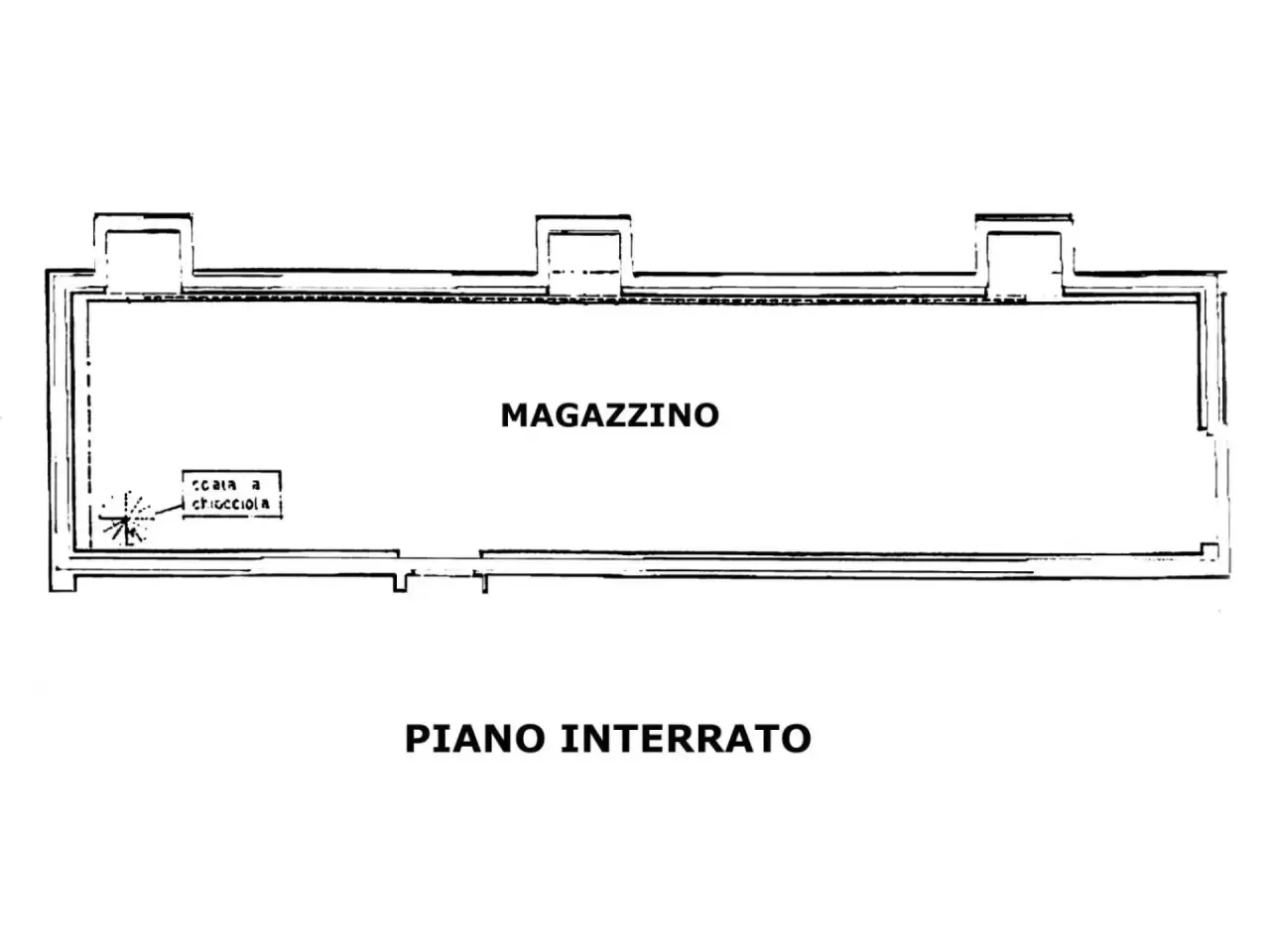 Magazzino in 28 Via Filippo Turati, 28, Casalecchio di Reno - Planimetria 1