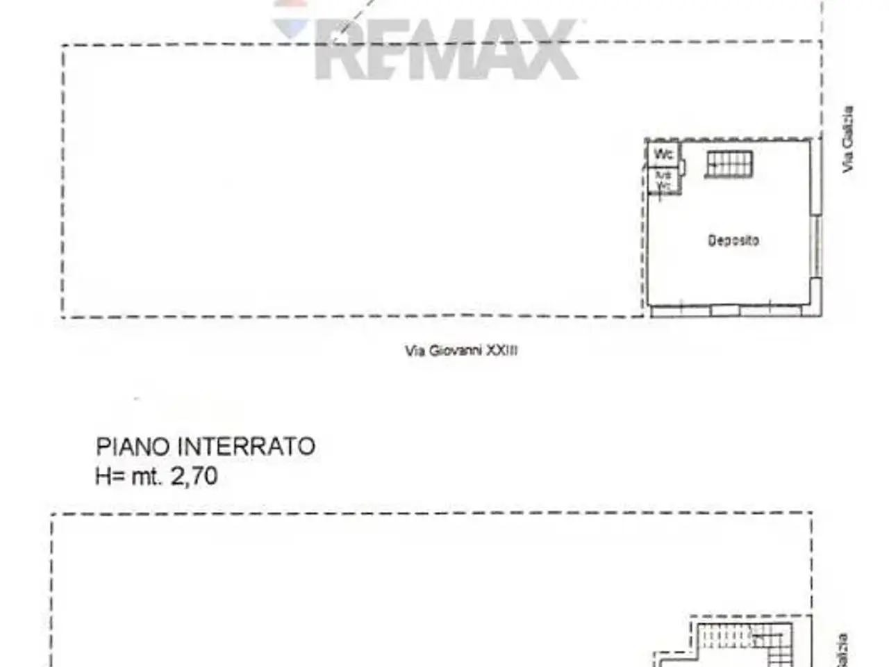 Magazzino in Via Papa Giovanni XXIII 60/62, Fasano, {3} - Planimetria 1
