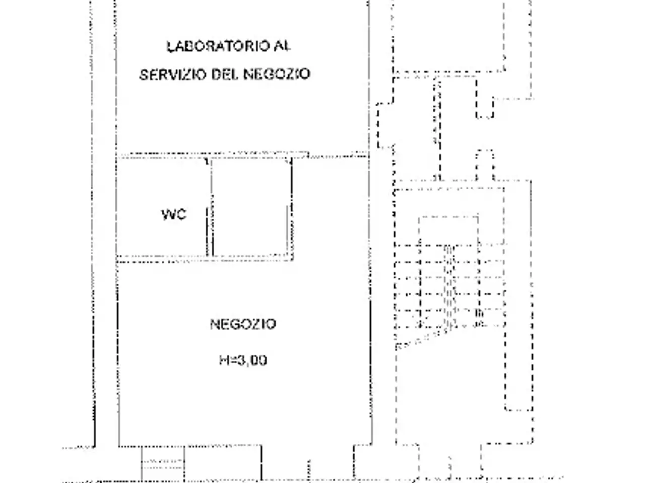 Negozio in Via del Commercio, Panicale, {3} - Planimetria 1