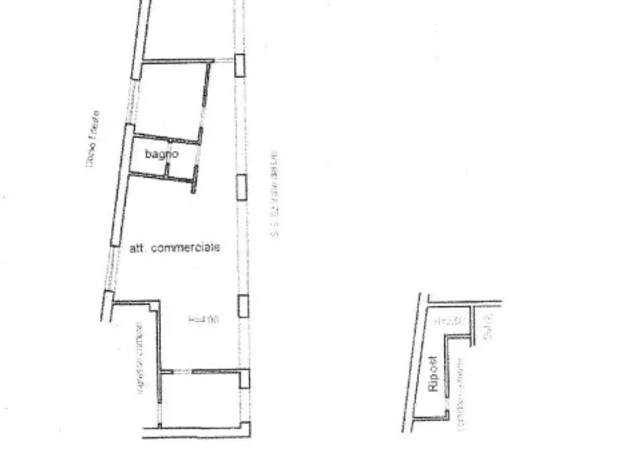 Negozio in Corso Trieste 58, Fontana Liri, {3} - Planimetria 1