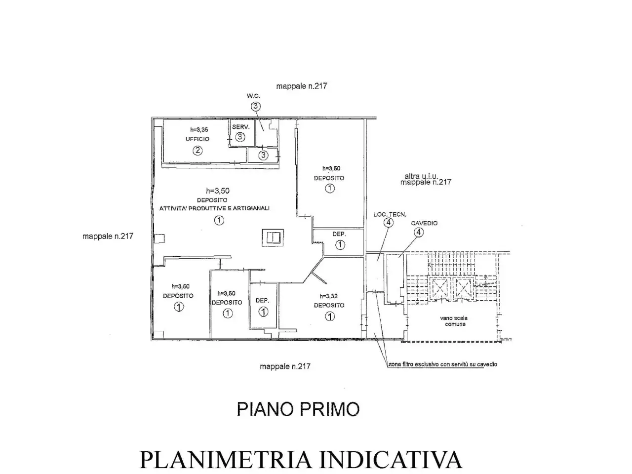 Magazzino in Via Amerigo Vespucci, Torino, {3} - Planimetria 1