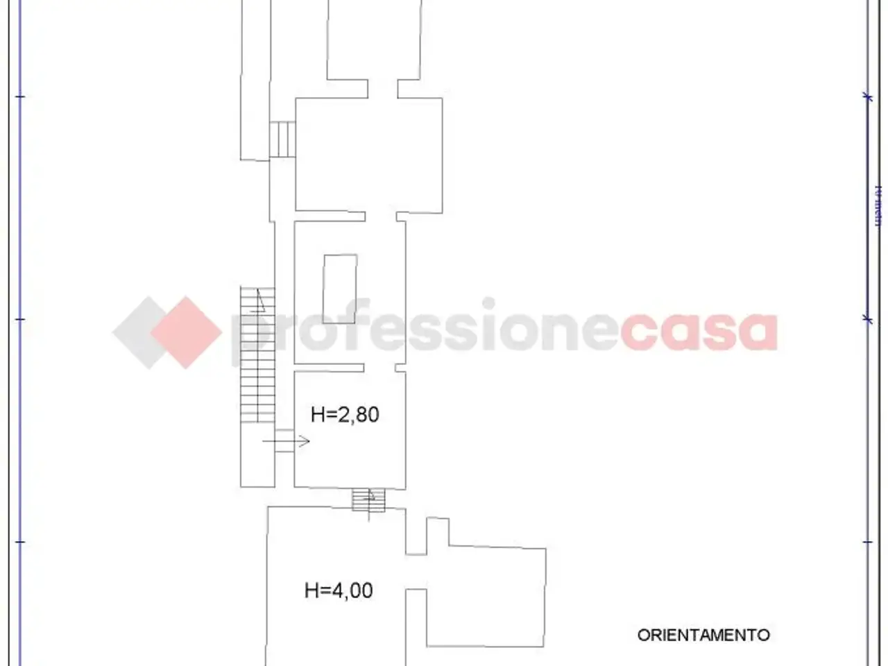 Magazzino in Via Università 78, Portici, {3} - Planimetria 1