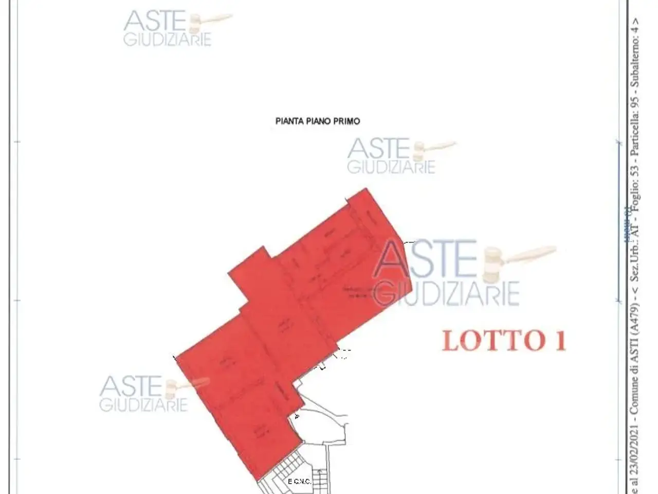 Ufficio in Corso Torino, 2, 14100 Asti At, Italia 2, Asti, {3} - Planimetria 1