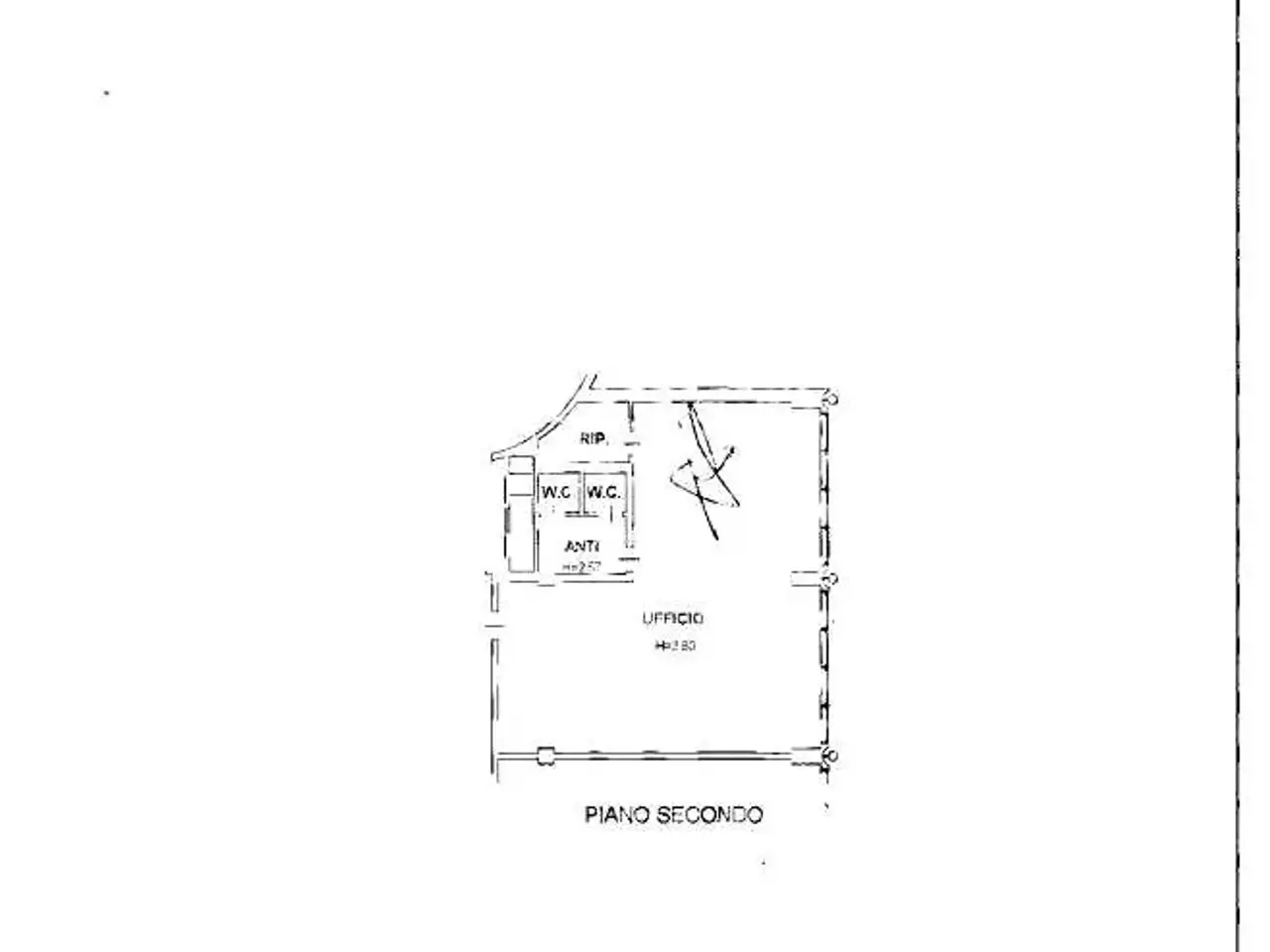 Ufficio in Via Venezia, Padova, {3} - Planimetria 1