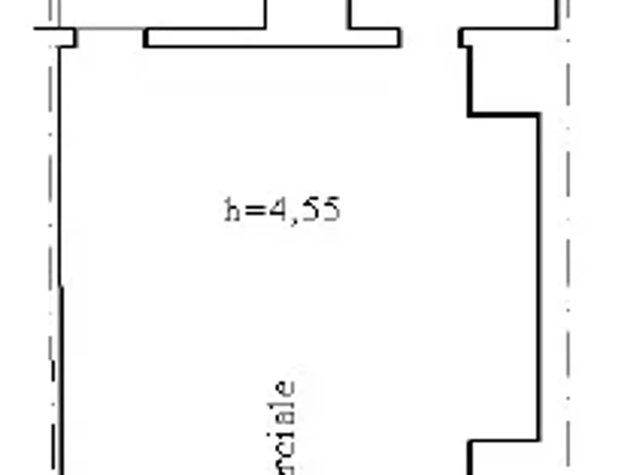 Negozio in Via Vittorio Emanuele III, Parabita, {3} - Planimetria 1