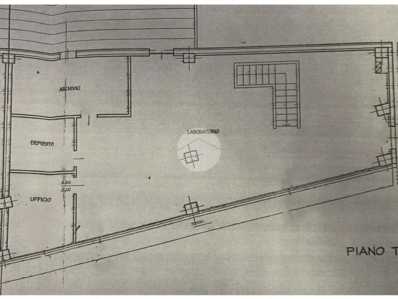 Ufficio in Via Vergnano 18, Brescia, {3} - Planimetria 1