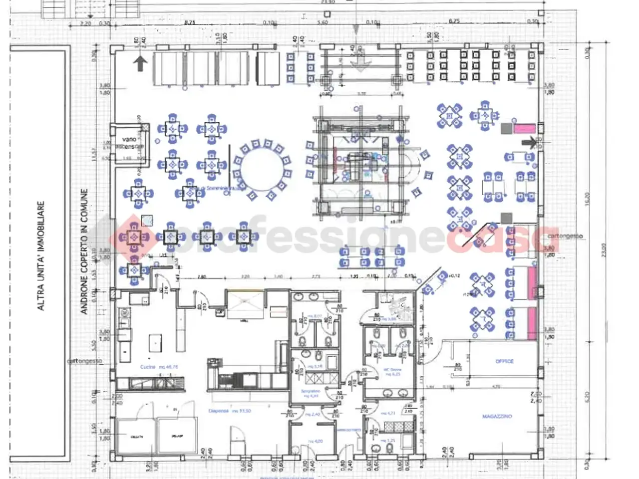 Palazzina commerciale in Via Sempione, Castelletto Sopra Ticino, {3} - Planimetria 1