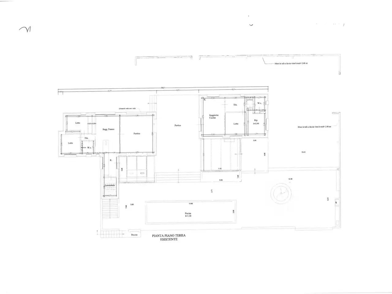 Appartamento in villa in vendita, Contrada Bufalaria, Carovigno - Planimetria 1