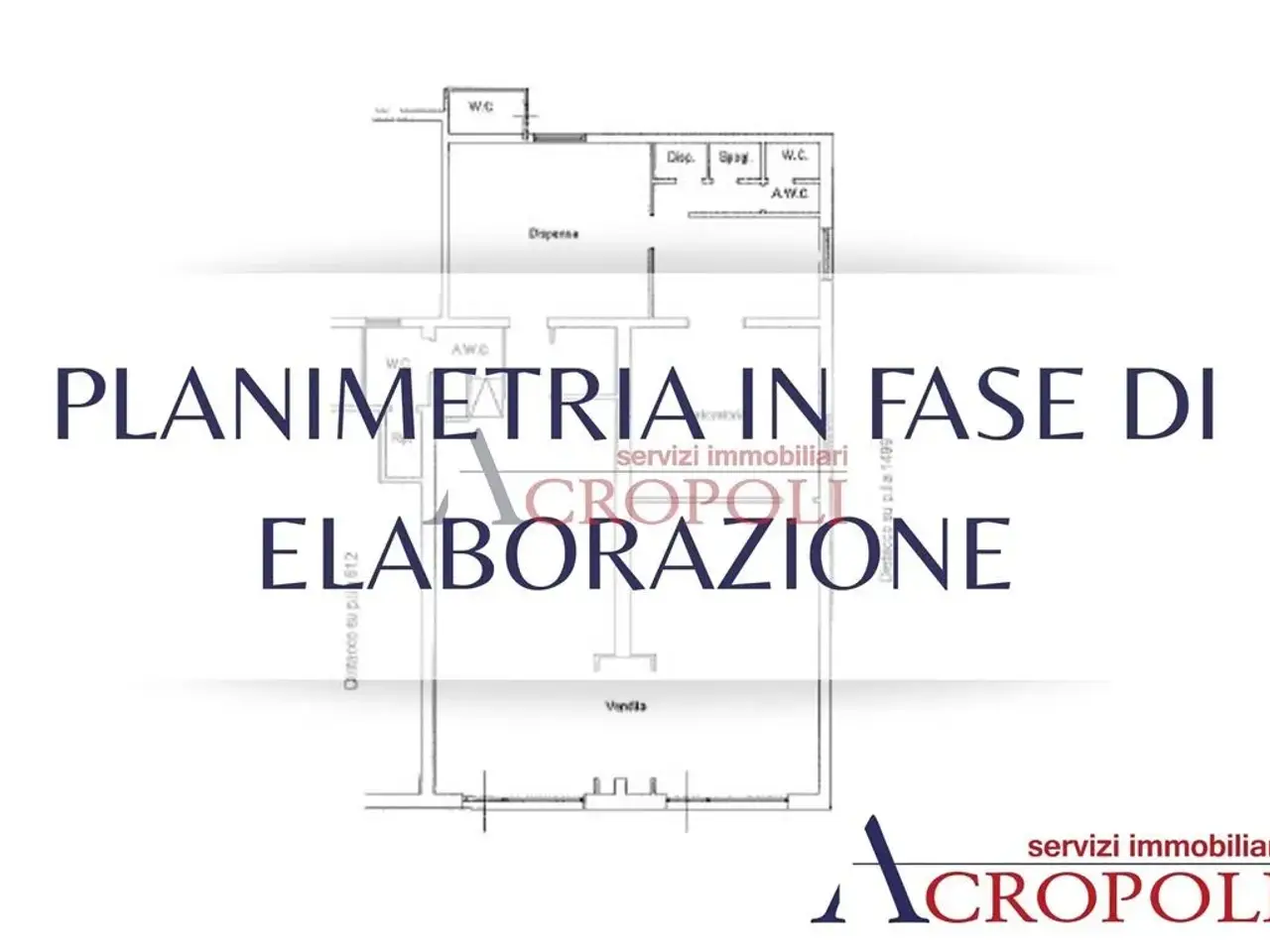 Ristorante in Via Comunale di San Francesco, Anguillara Sabazia, {3} - Planimetria 1