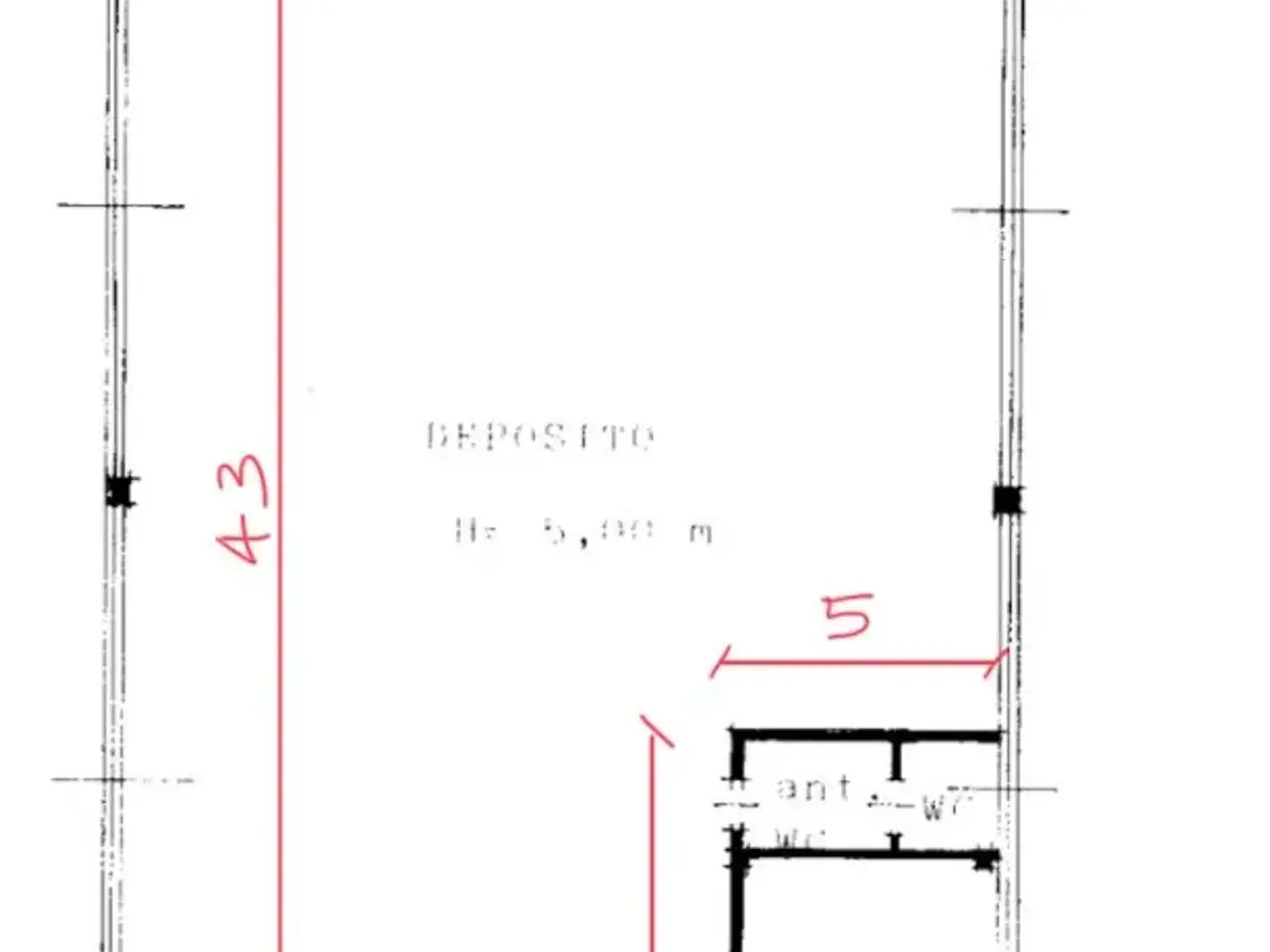 Palazzina commerciale in Via Ivrea 60, Borgo D'Ale, {3} - Planimetria 1