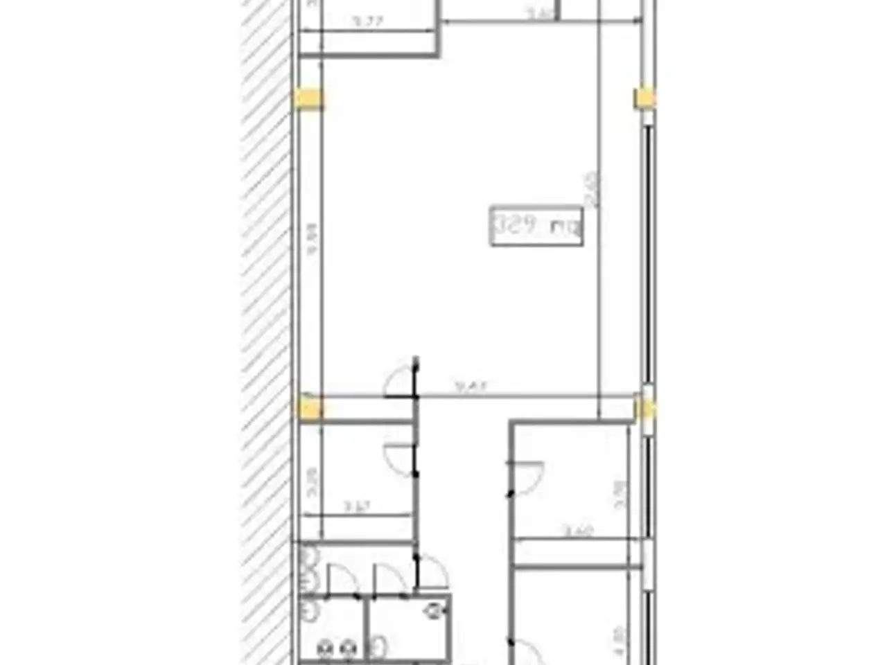 Negozio in Via Giuseppe Saragat, Civitanova Marche, {3} - Planimetria 1