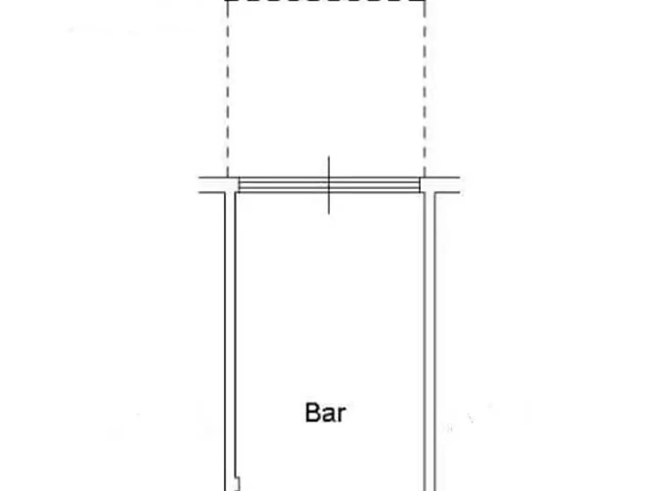 Bar in , Riccione, {3} - Planimetria 1