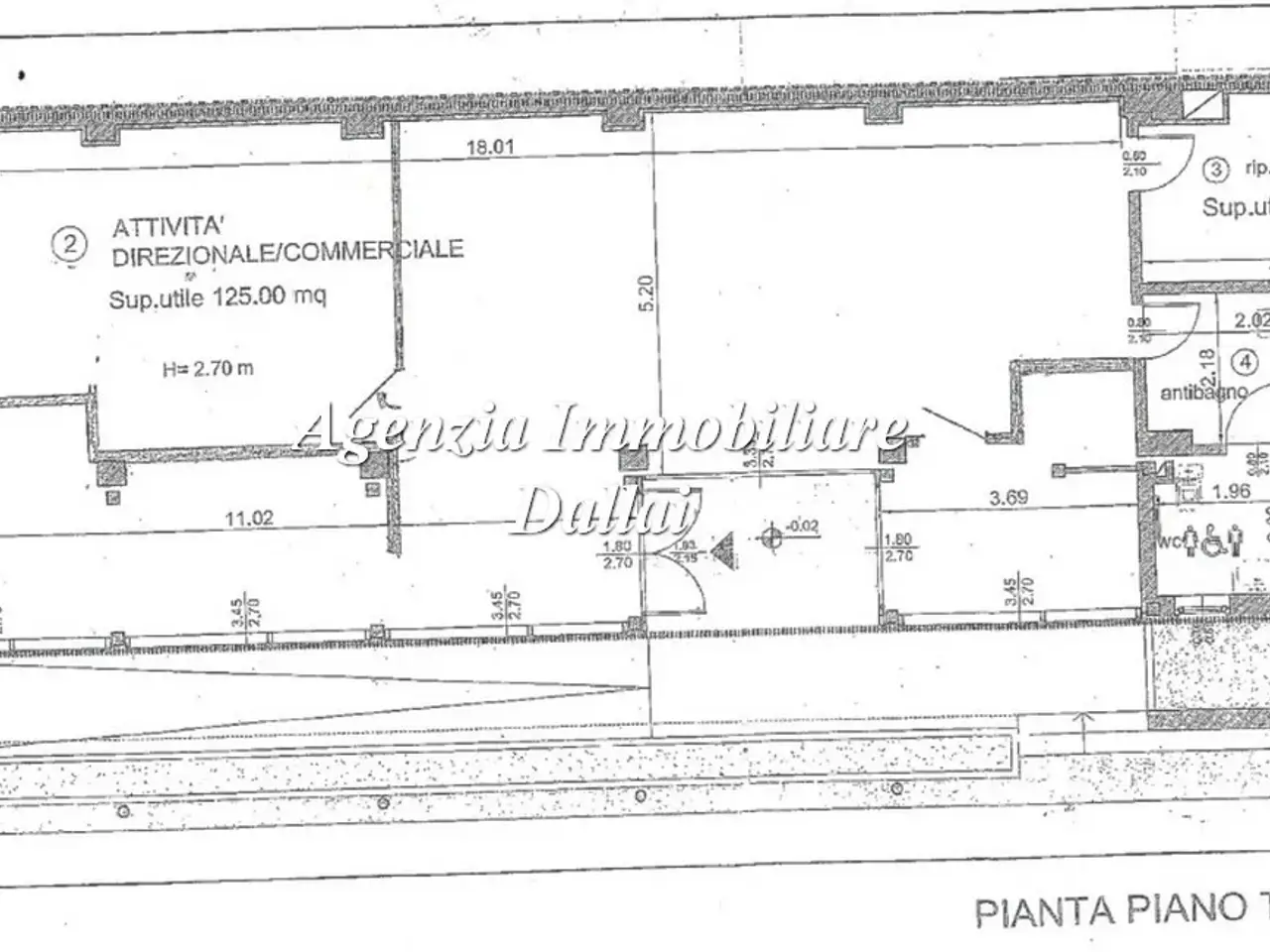 Ufficio in Via Ilaria Alpi, Scarperia e San Piero, {3} - Planimetria 1