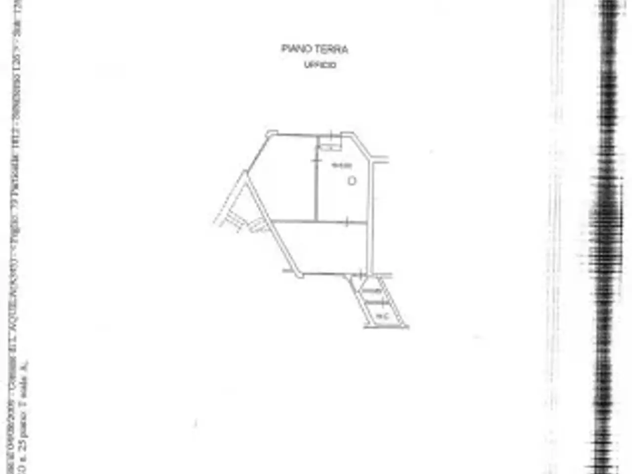 Negozio in Via Giovanni di Vincenzo, L'Aquila, {3} - Planimetria 1