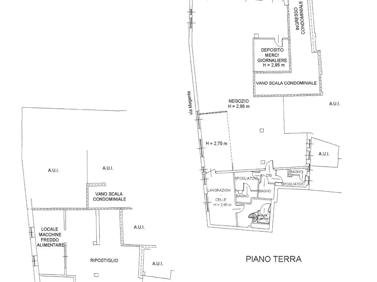 Negozio in , Angera, {3} - Planimetria 1