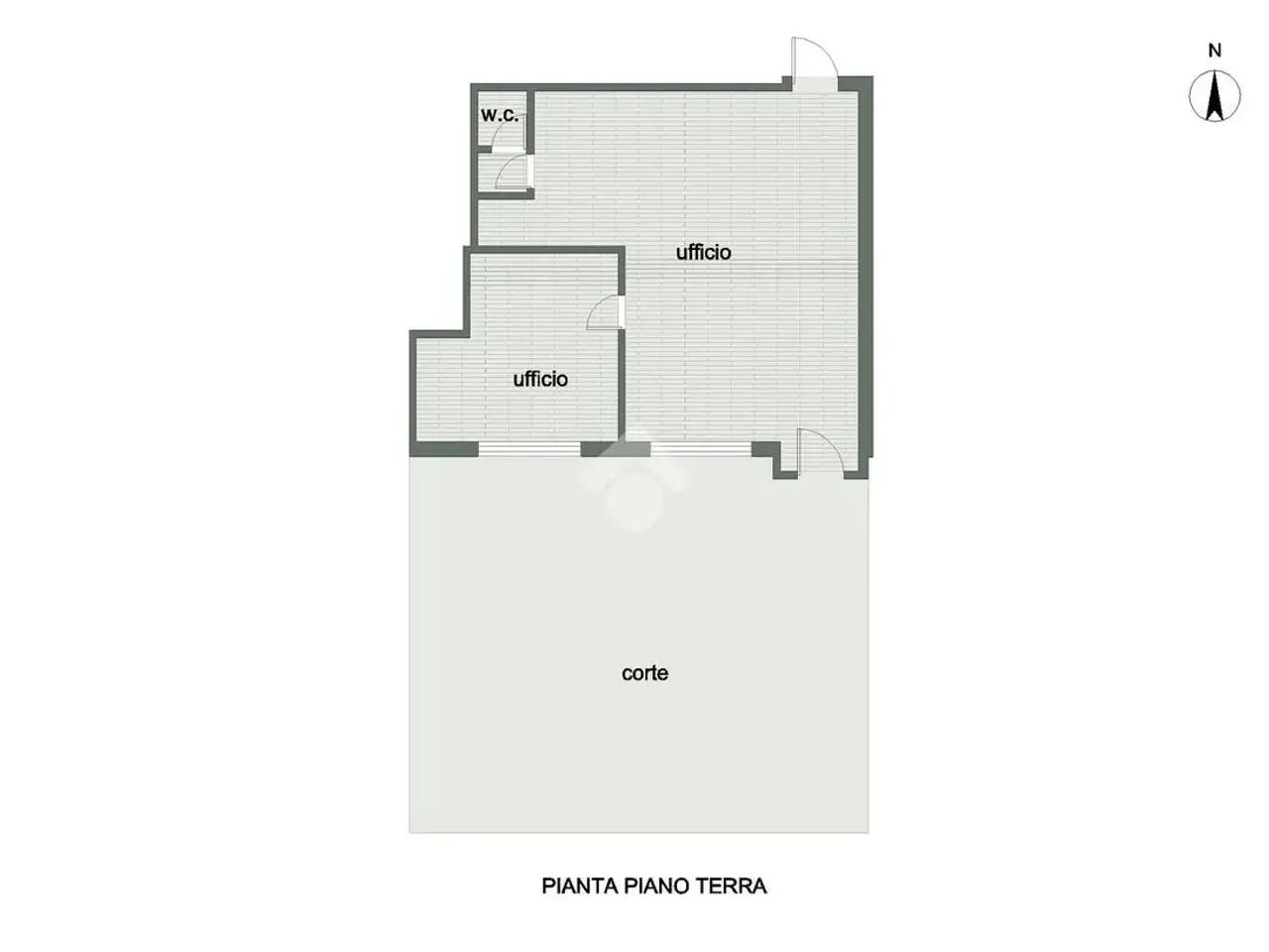 Ufficio in Viale Mazzini 82, Alba Adriatica, {3} - Planimetria 1