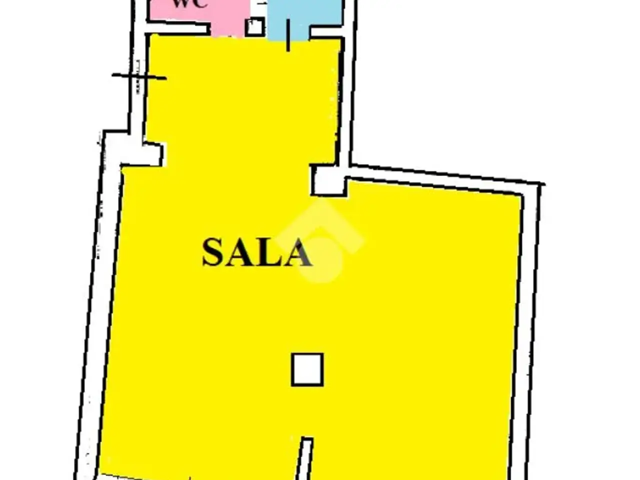 Negozio in Via Legnano 2, Alessandria, {3} - Planimetria 1